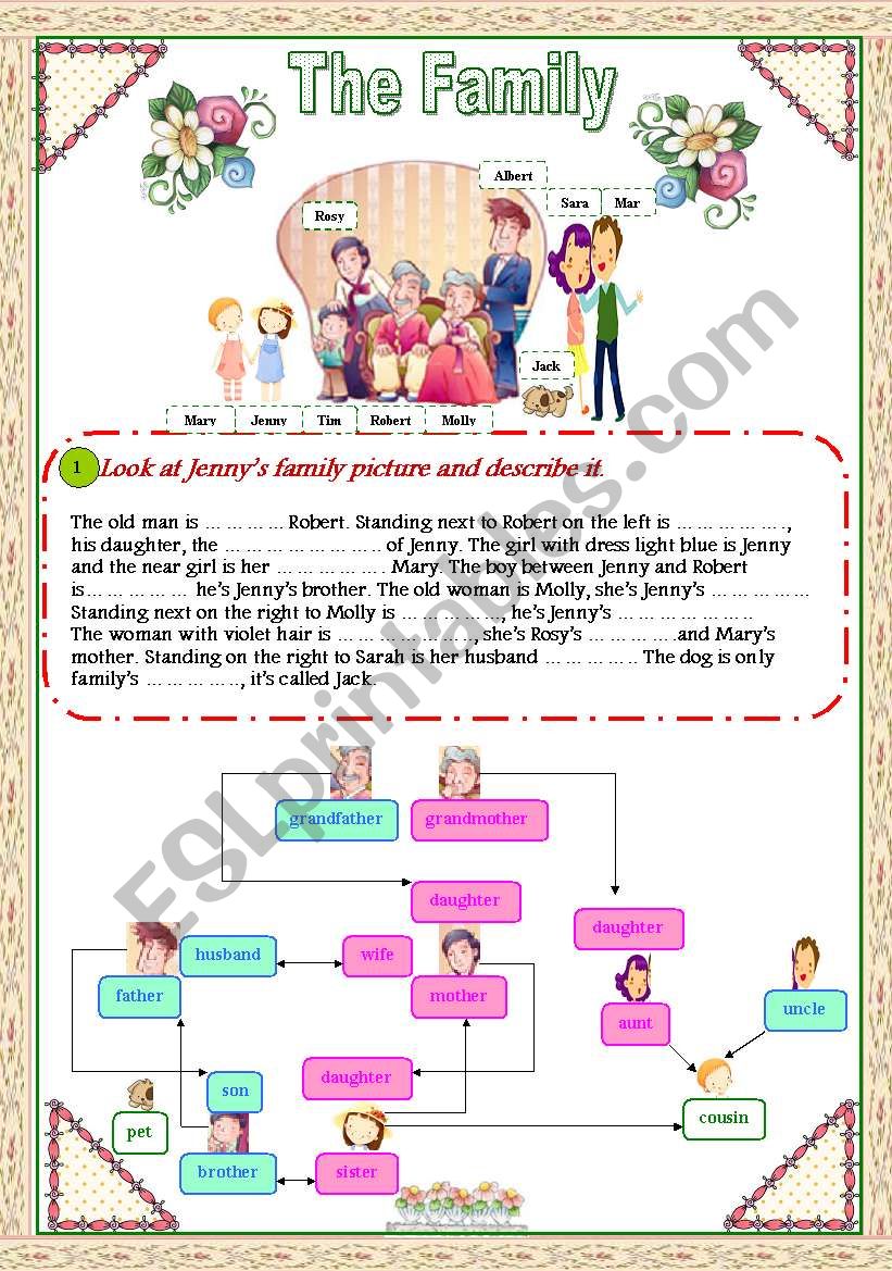 The family worksheet