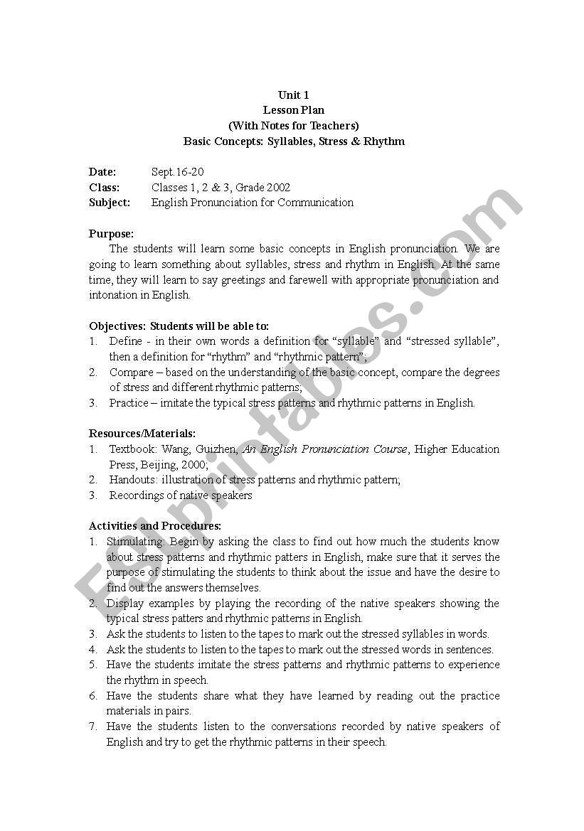 phonetics worksheet