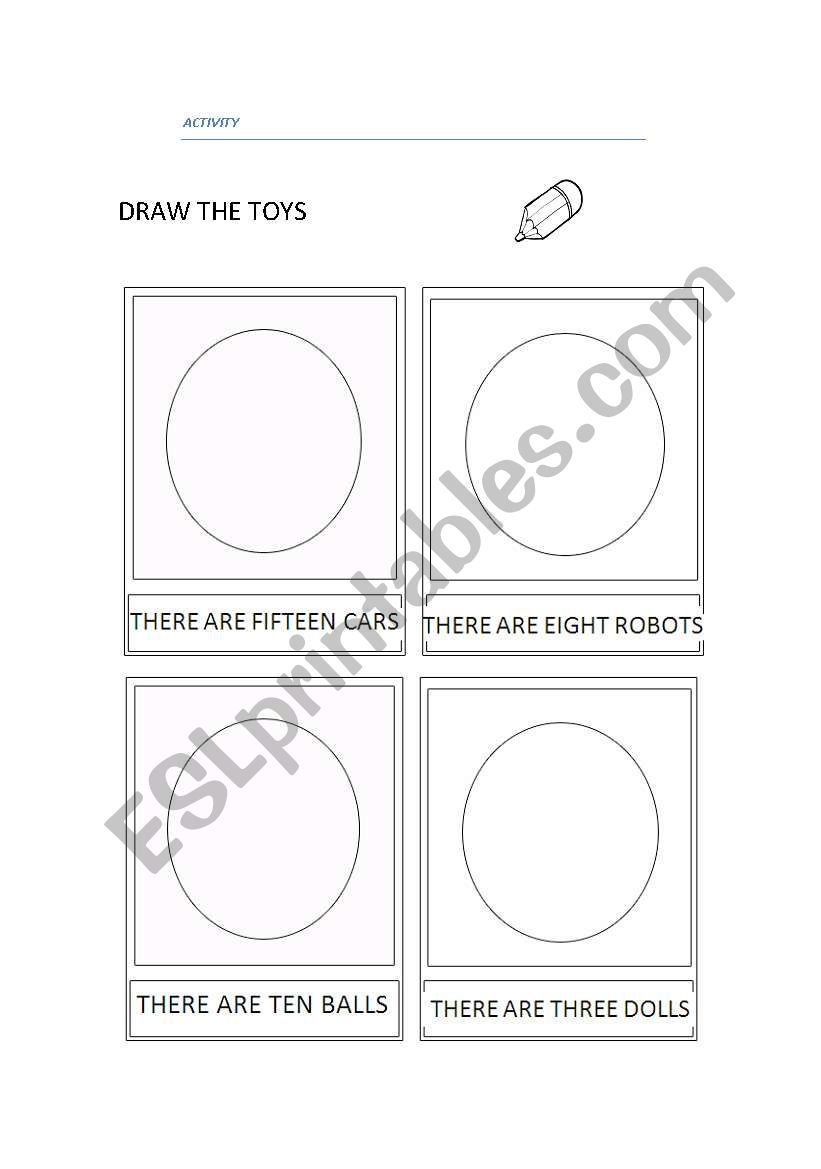 toys worksheet