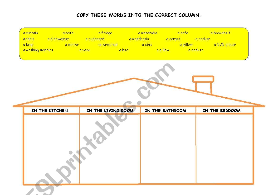 Home worksheet