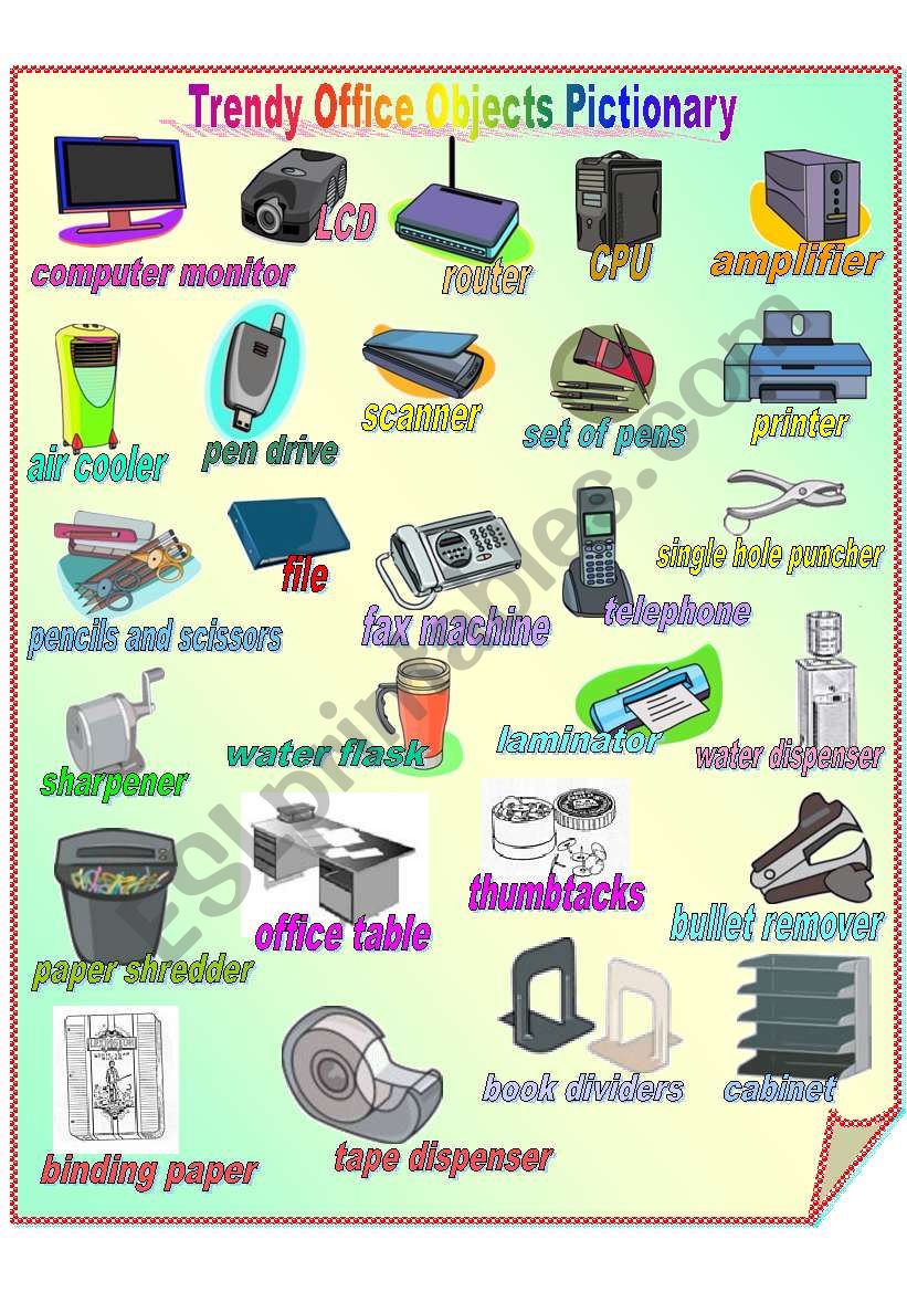 Full object. Office objects in English. Stationary objects Office Pictionary. Objects in an Office. Office objects names.