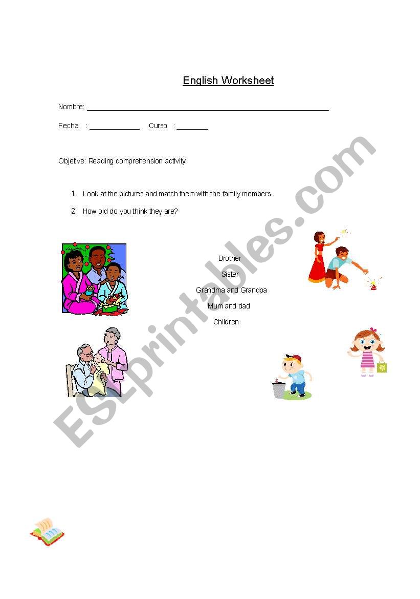 Family worksheet