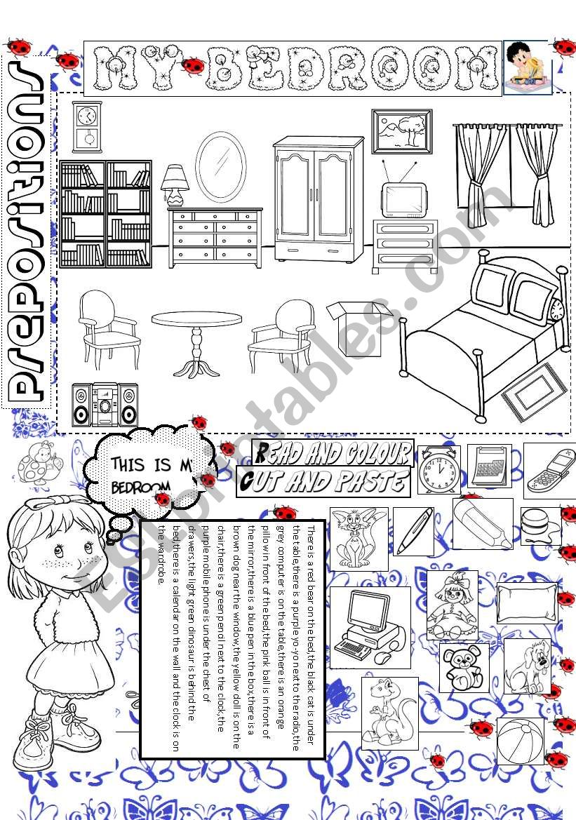 prepositions worksheet