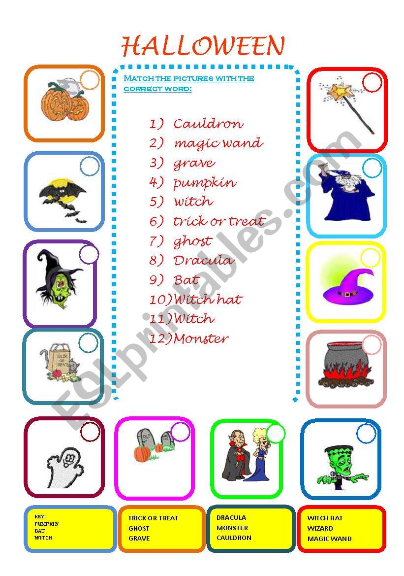 HALLOWEEN worksheet