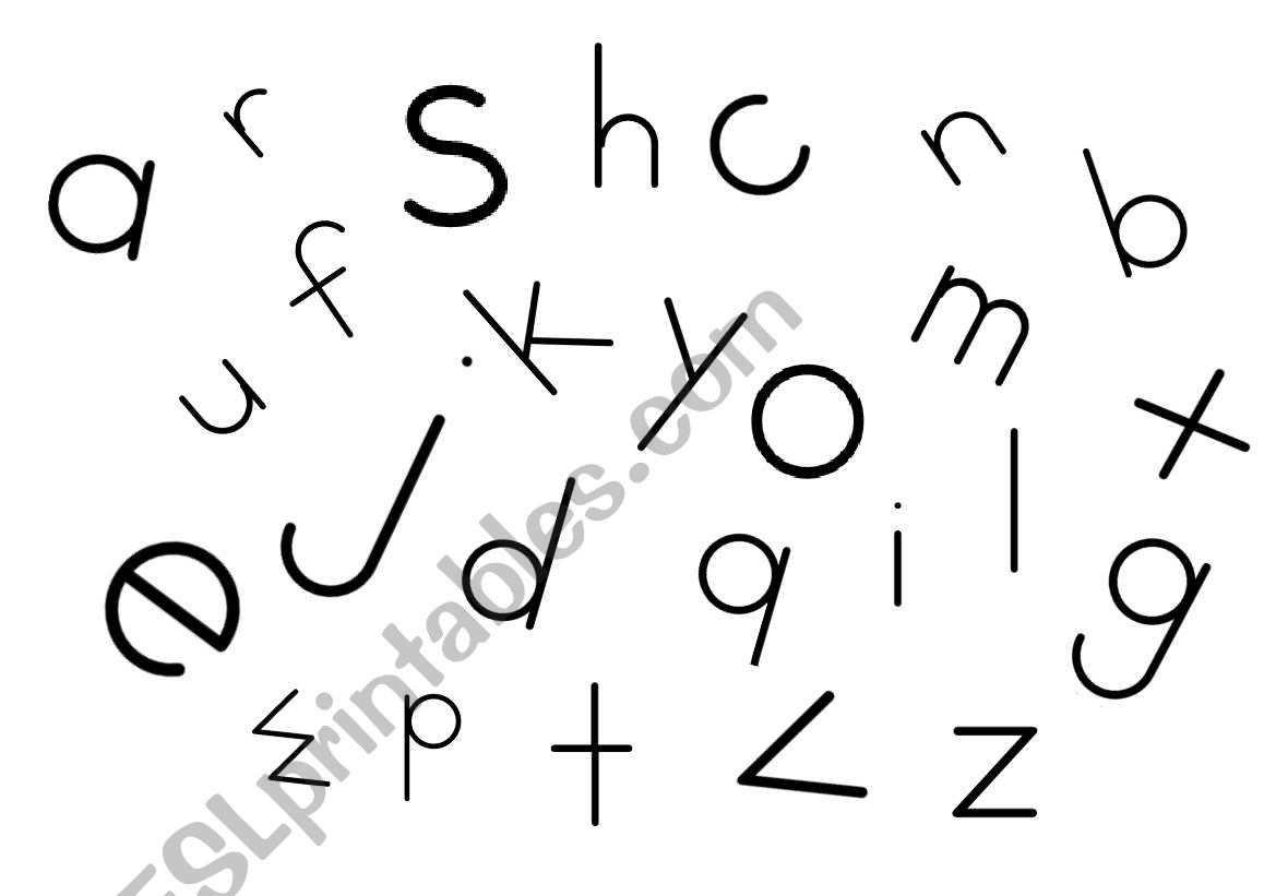 Alphabet revision: - game: ABC select 