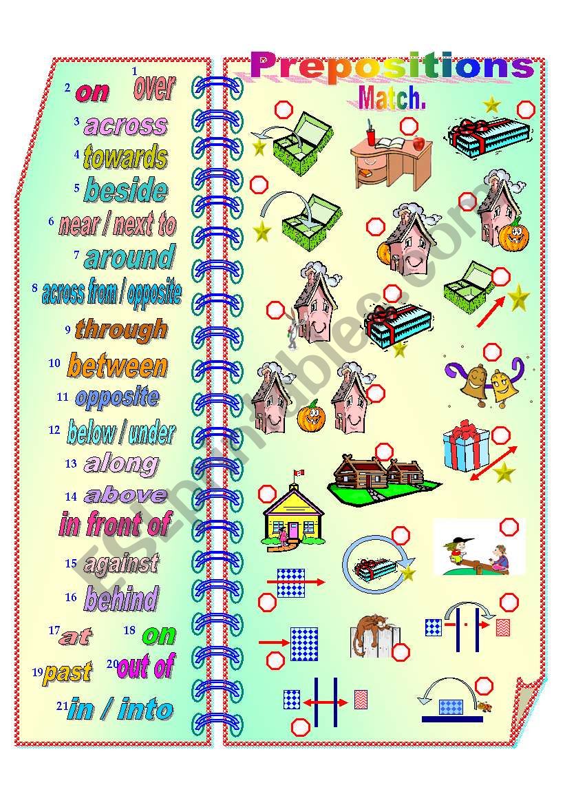 Prepositions exercise ** fully editable