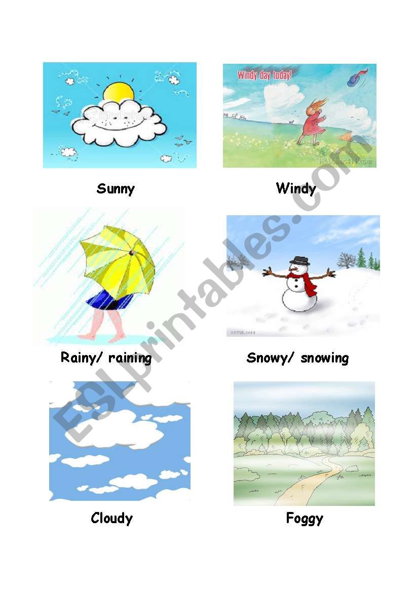 weather worksheet