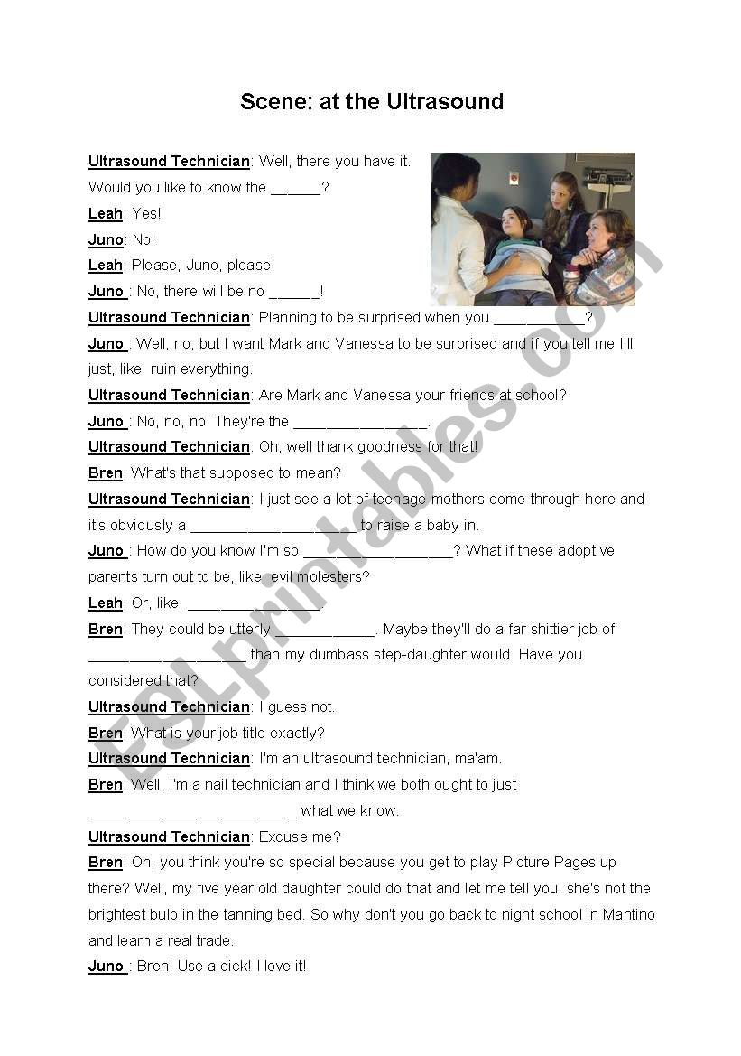 Juno Ultrasound worksheet