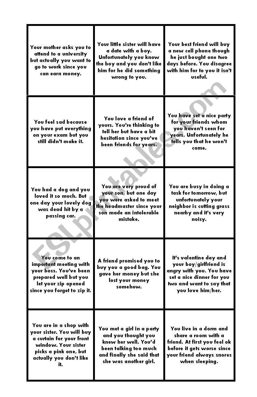 Expression Table worksheet