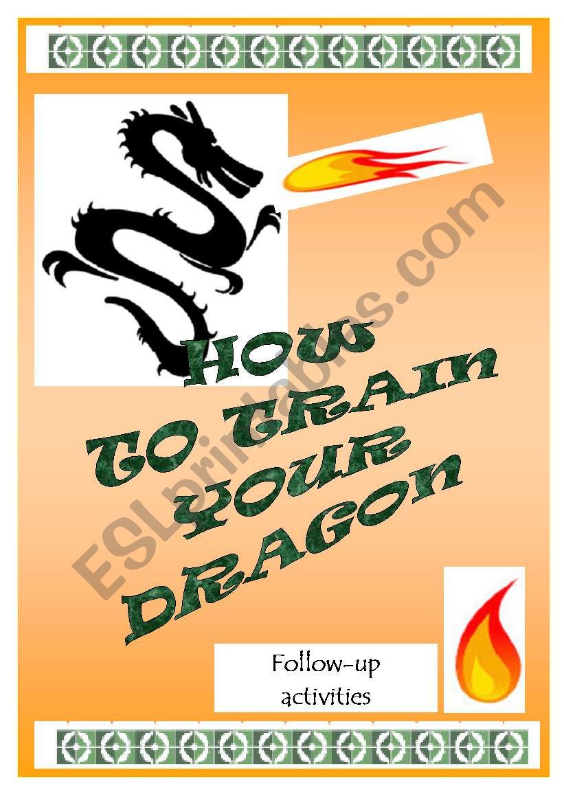 HOW TO TRAIN YOUR DRAGON - follow-up activities
