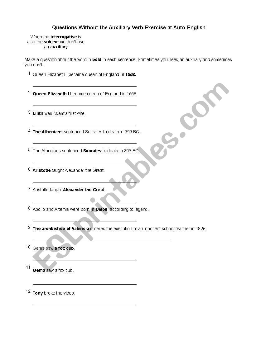 passive voice worksheet