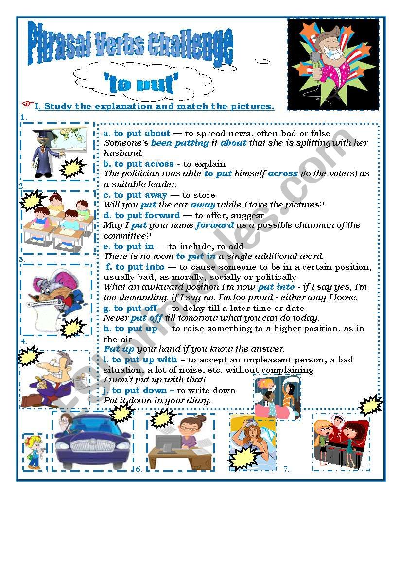 Phrasal Verbs Challenge 