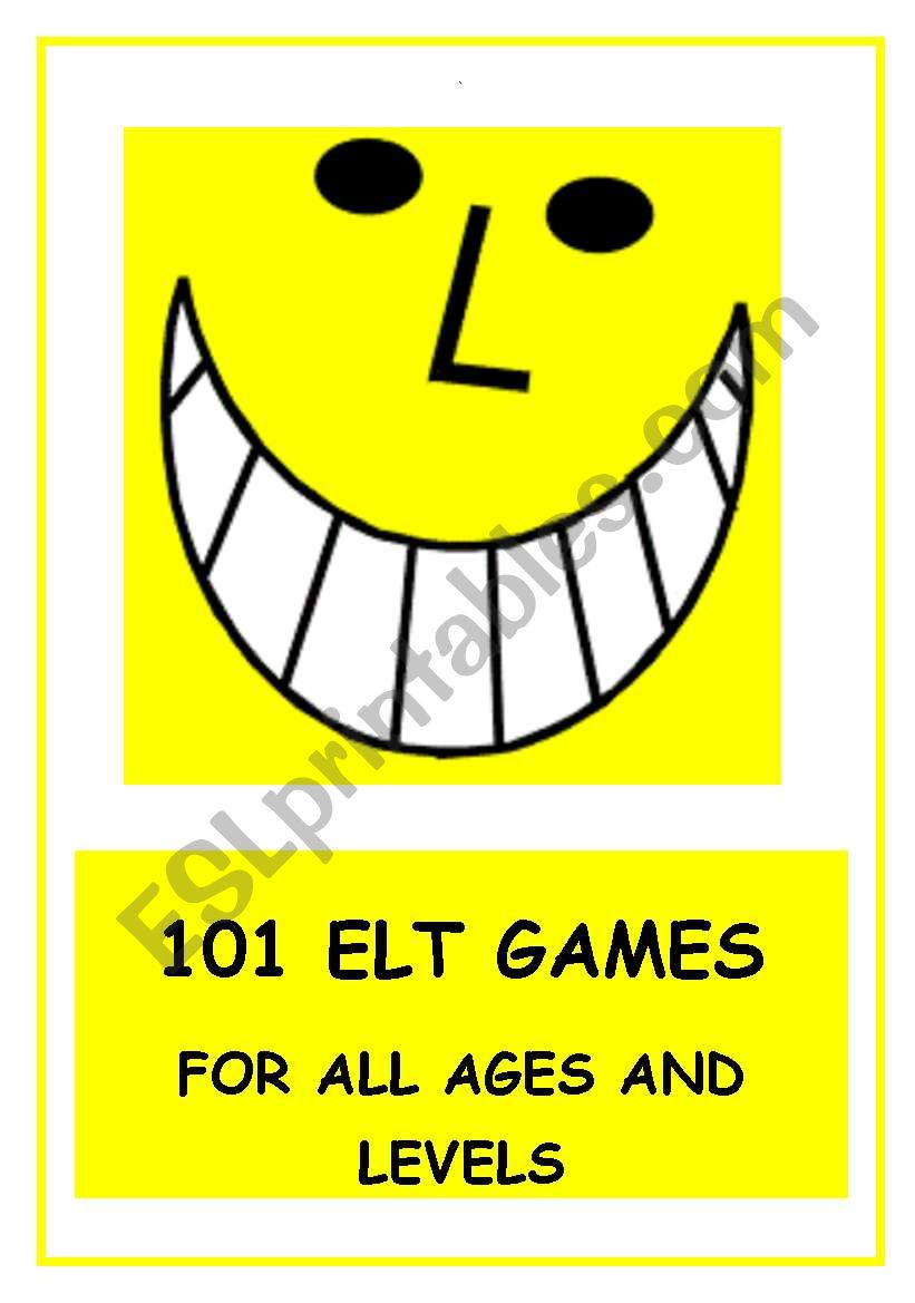 101 ELT GAMES!  15 pages of communicative activity ideas!