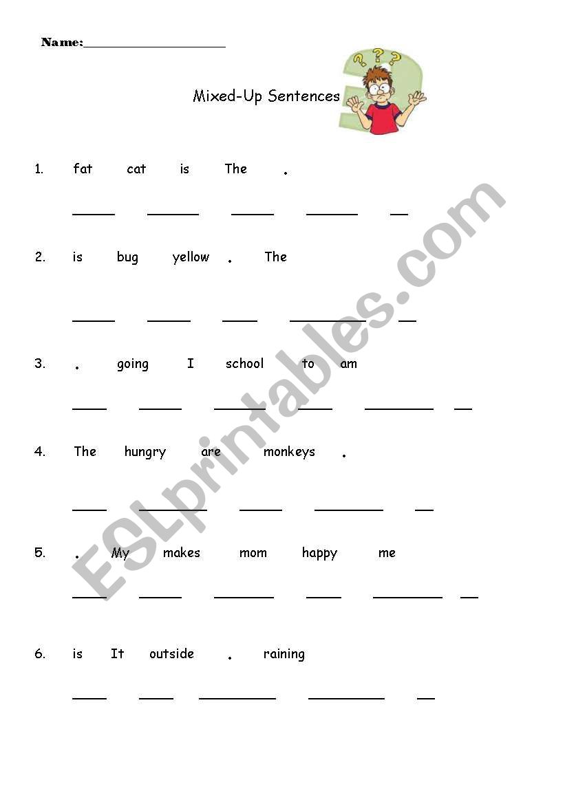 english-worksheets-mixed-up-sentences