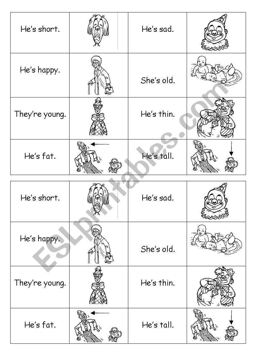 Describing People worksheet