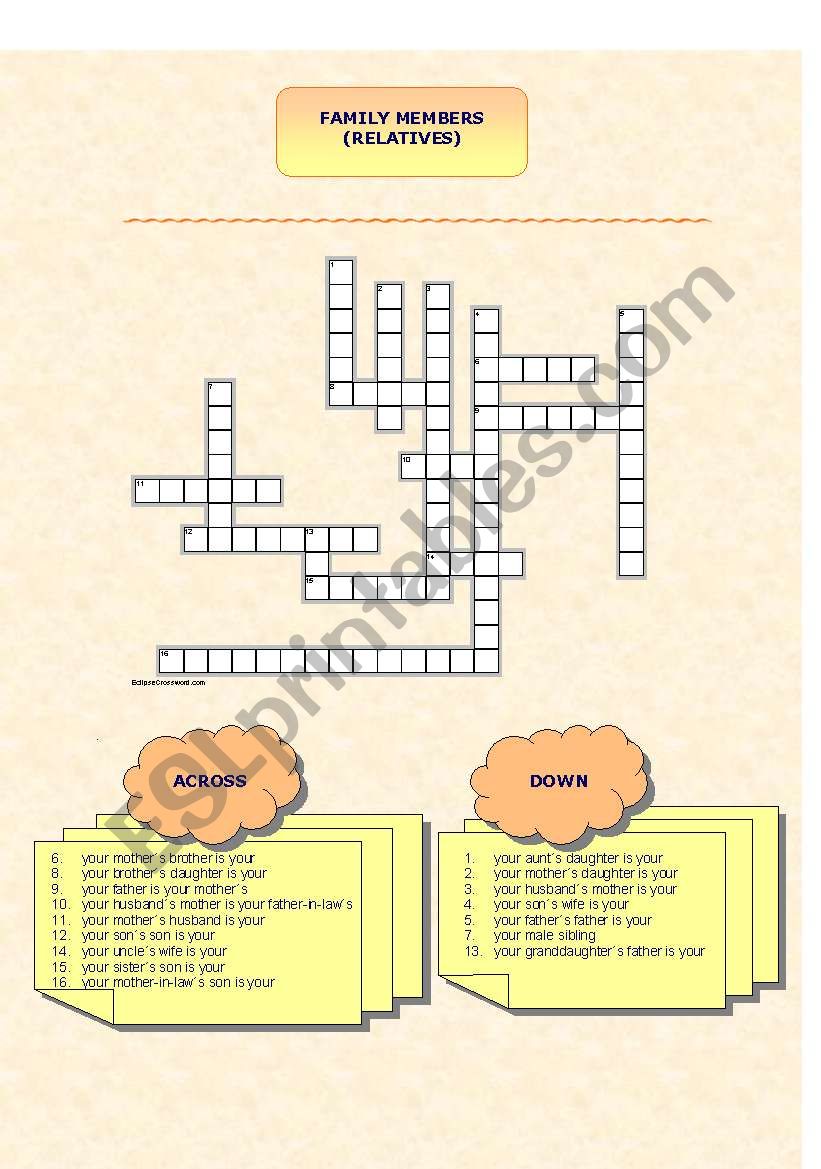 food worksheet