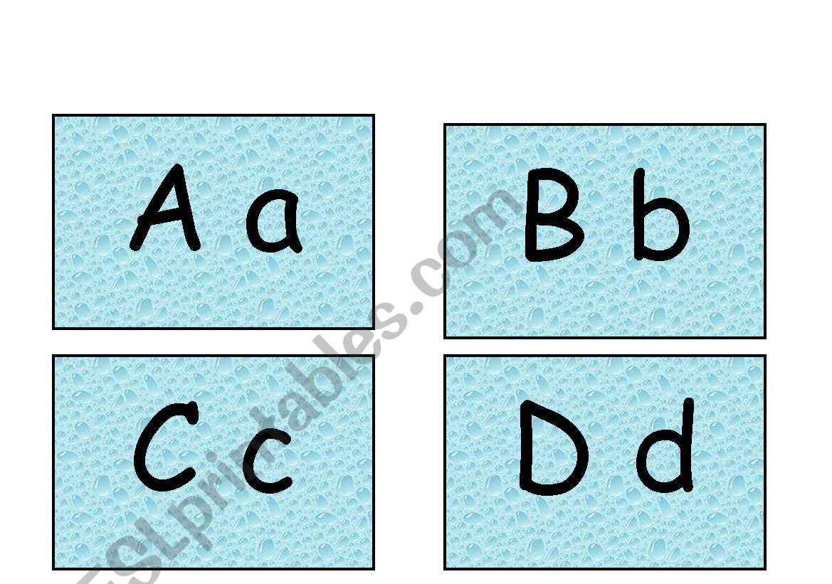 Flashcards worksheet