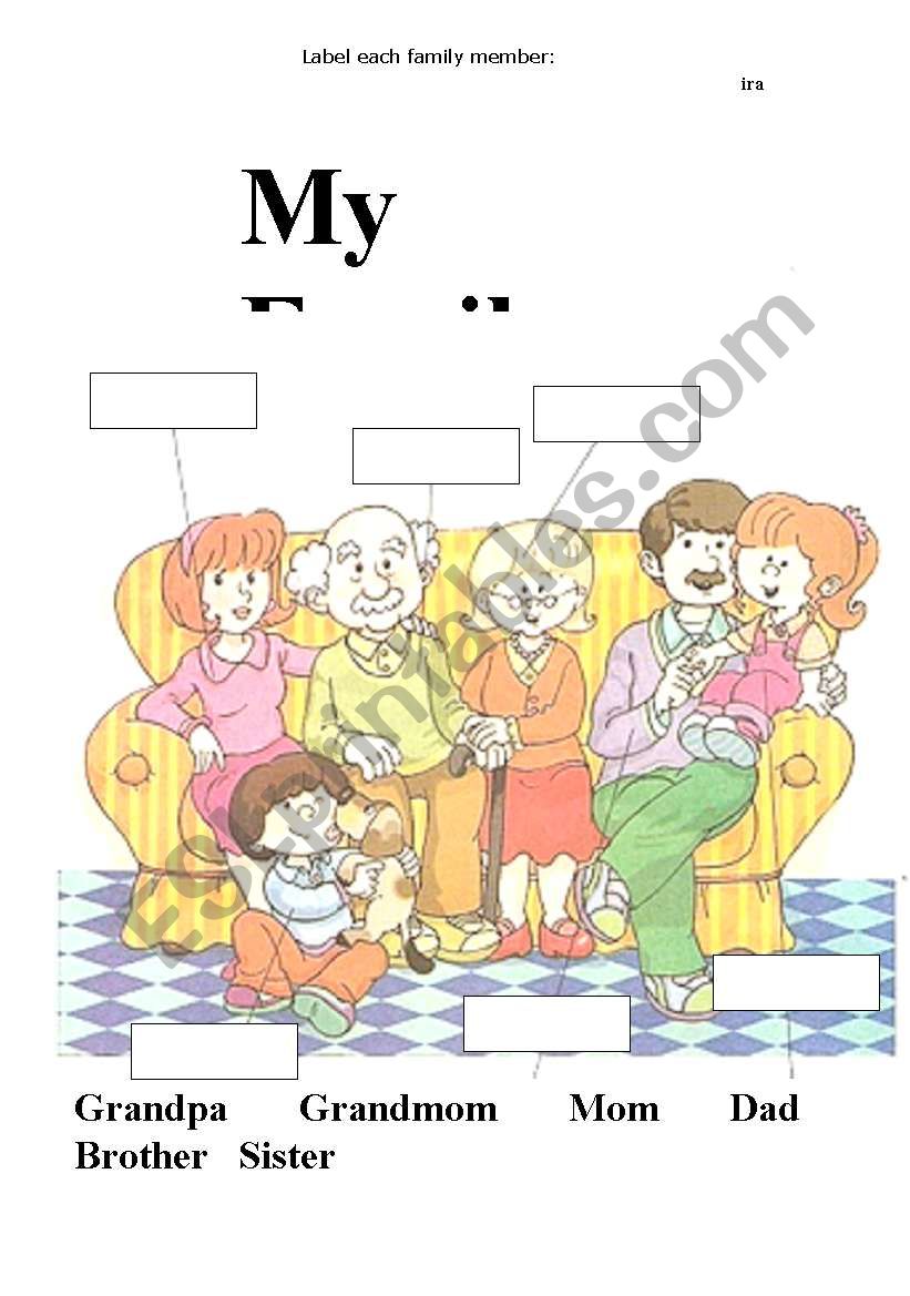 family worksheet