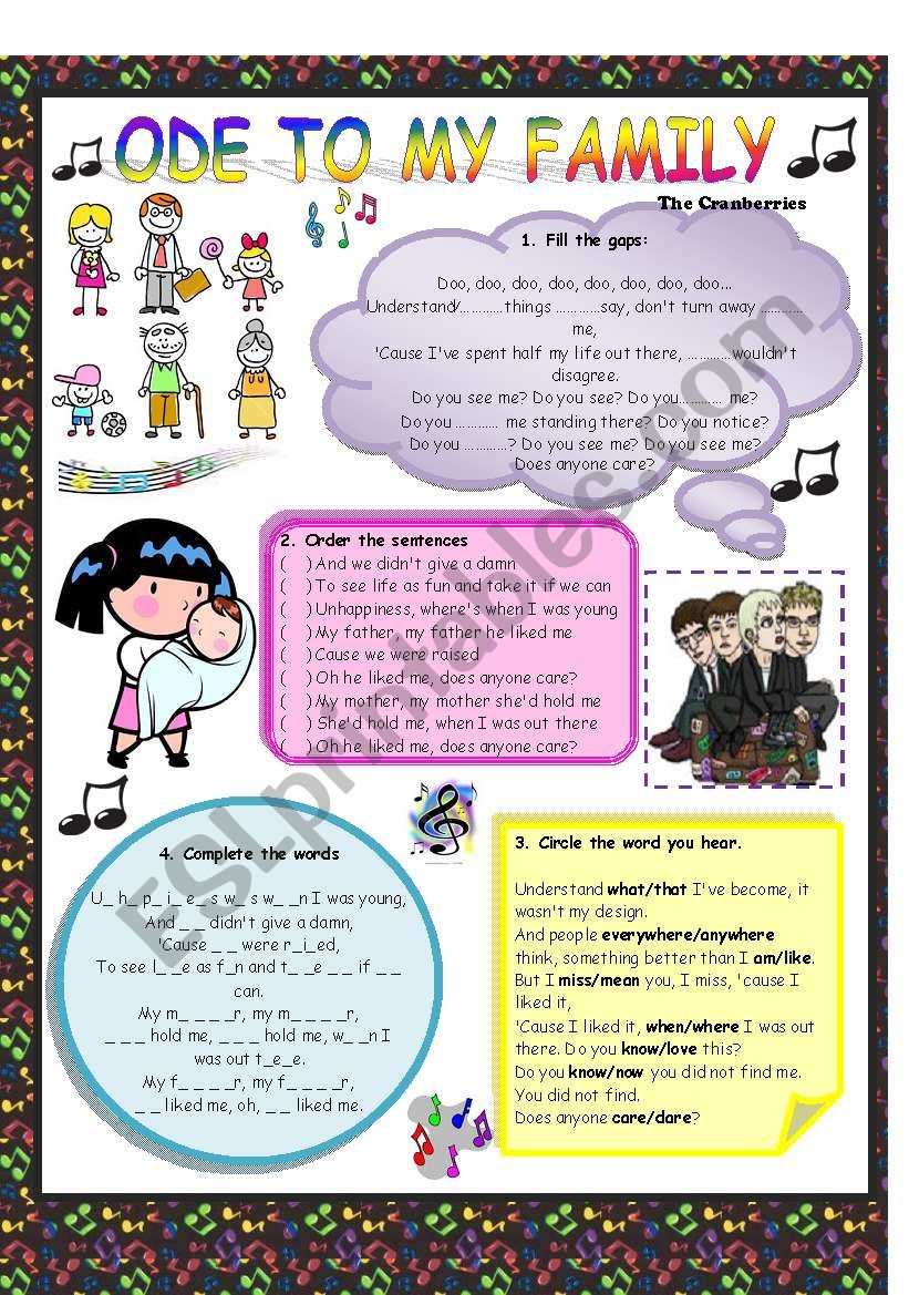 esl printables