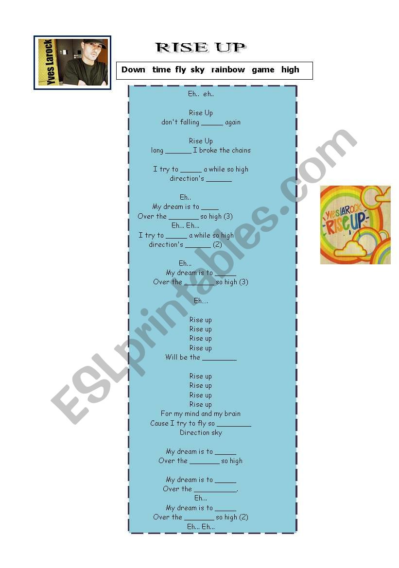  very easy to sing worksheet