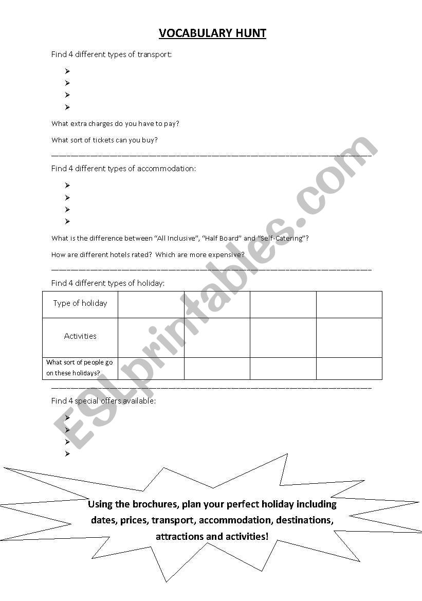 english-worksheets-travel-brochure-s-vocabulary-hunt