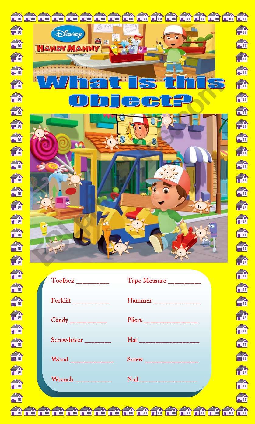 Handy Manny - Idendifying Tools and Objects