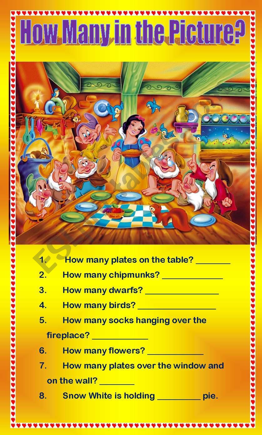 Picture Comprehension worksheet