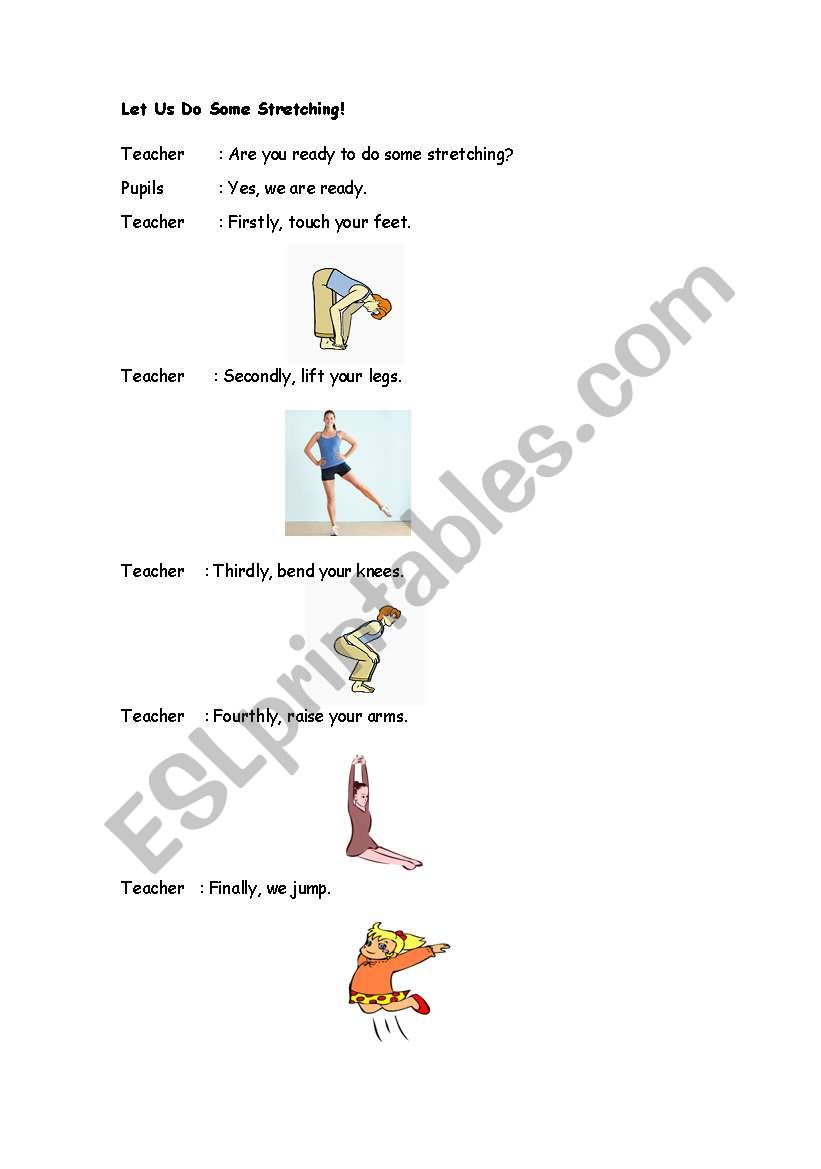 follow me worksheet