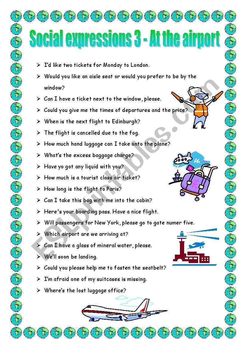 social-expressions-3-at-the-airport-esl-worksheet-by-piszke