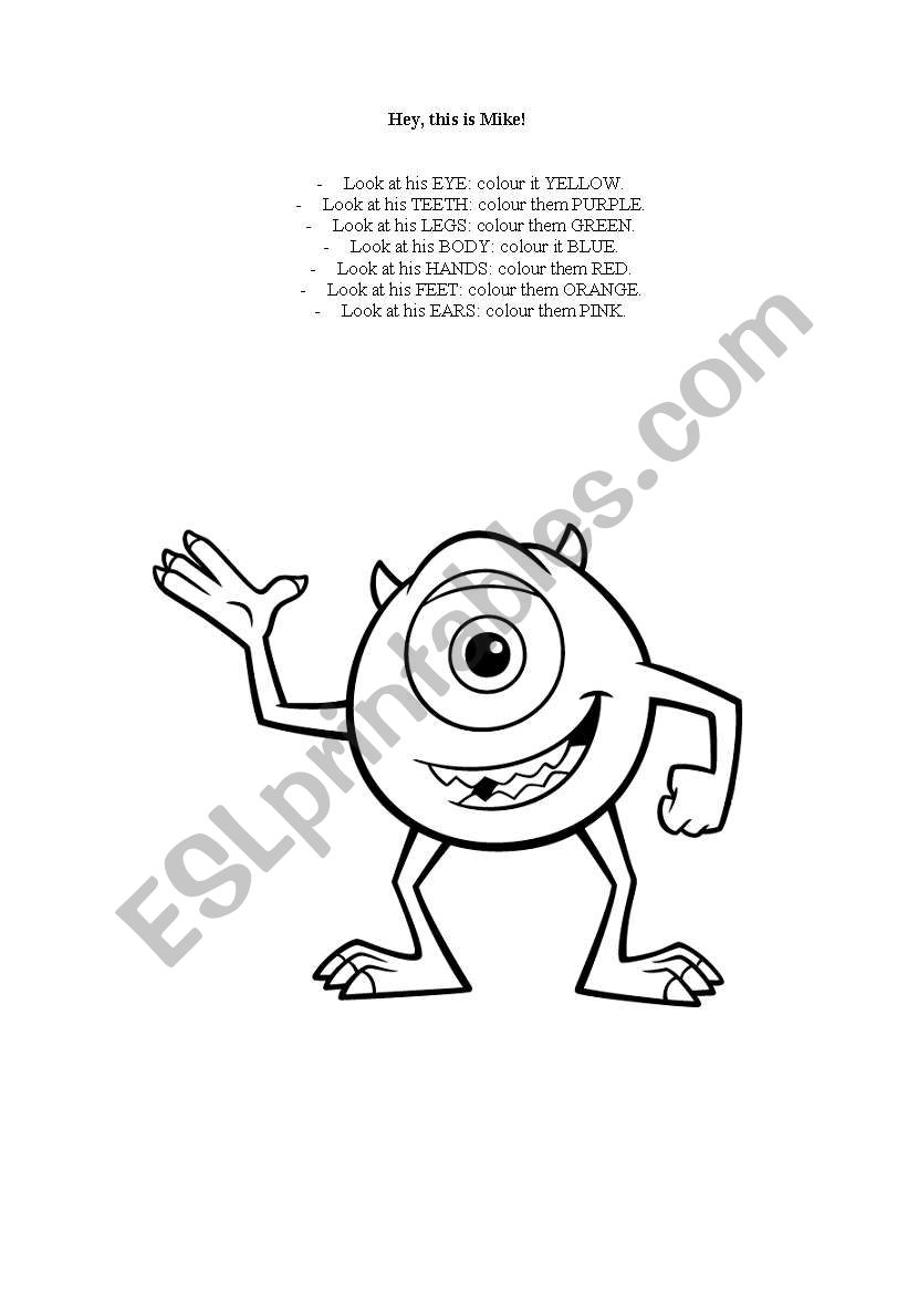 This is Mike!  worksheet