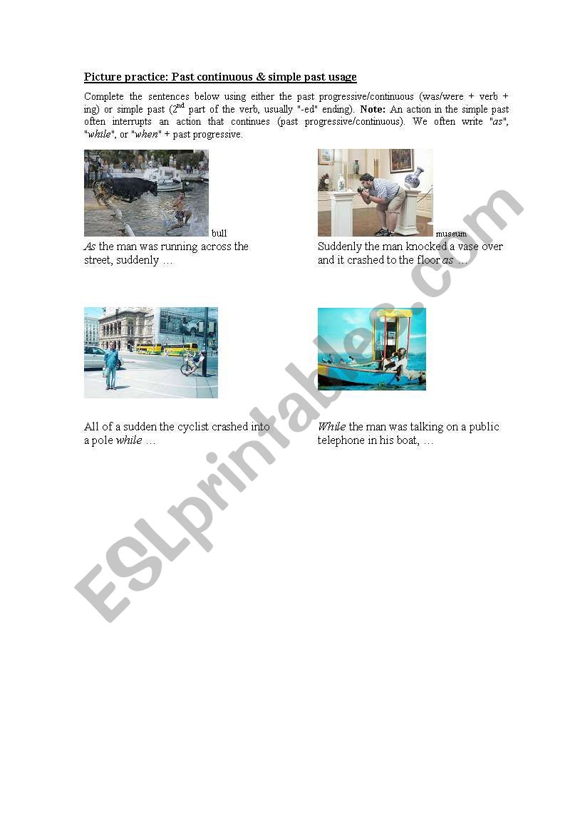 past simple worksheet