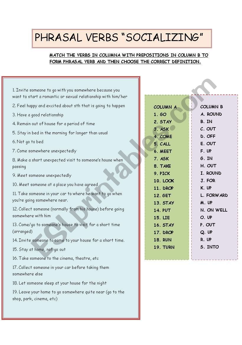 Phrasal Verbs 