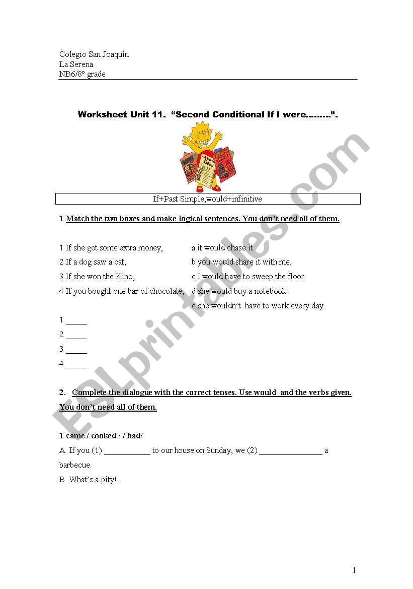 If I were rich.... worksheet