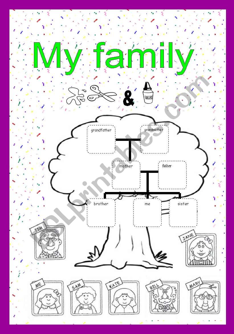 Family worksheet