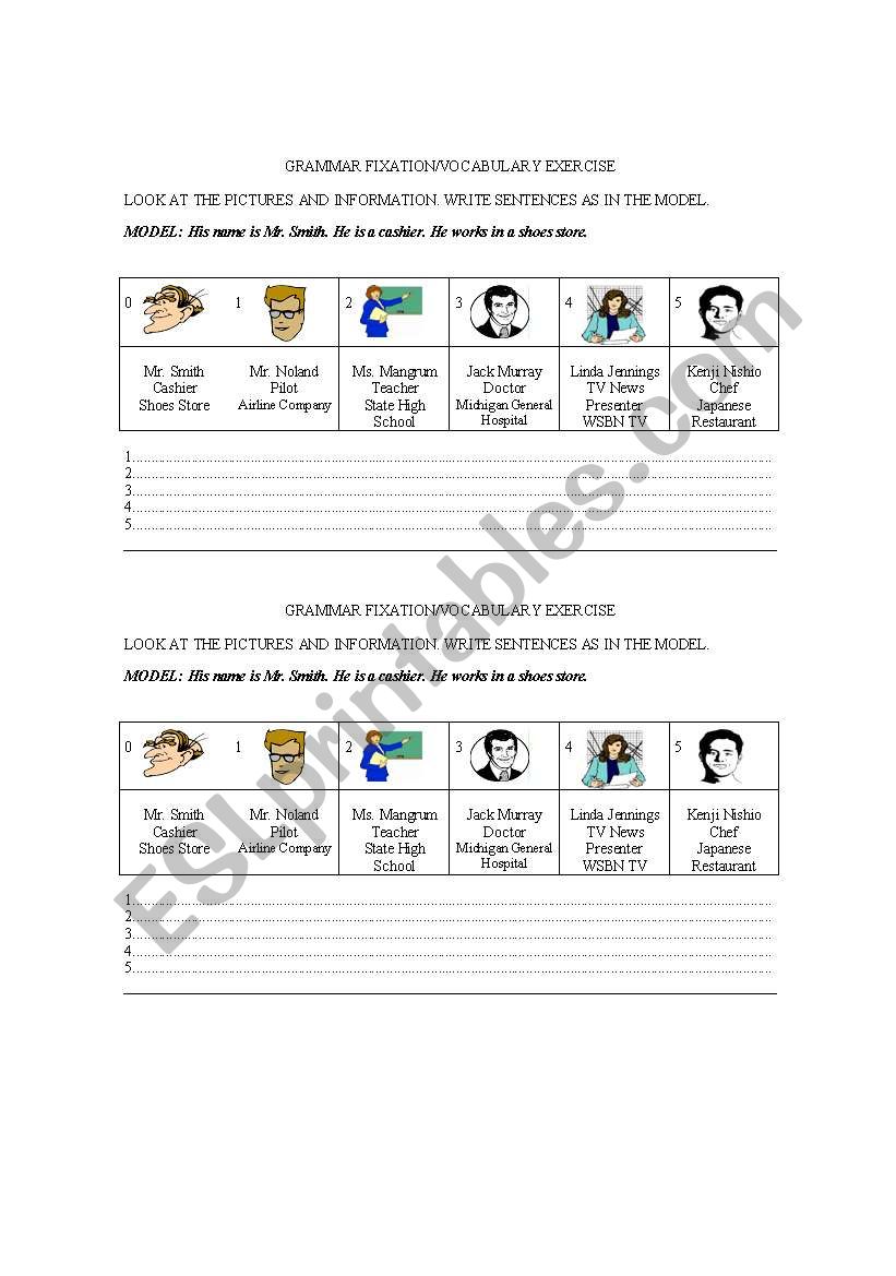 Simple Present Practice worksheet