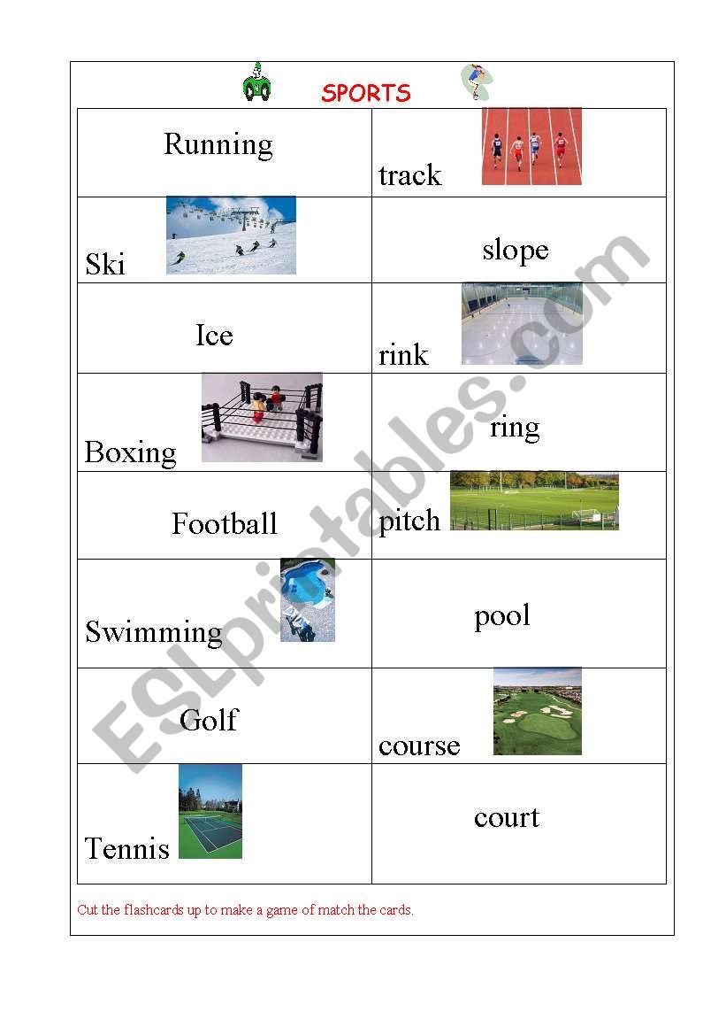 Sports worksheet