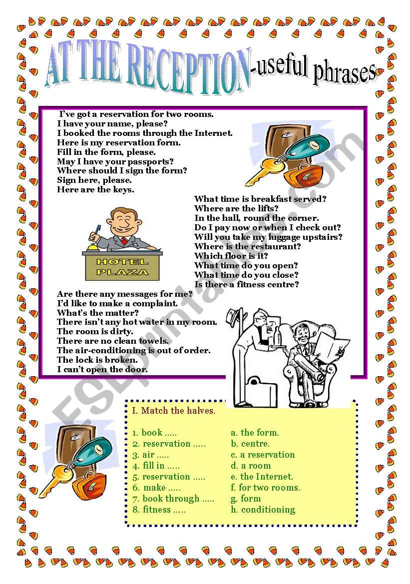 at-the-reception-useful-phrases-esl-worksheet-by-myszka