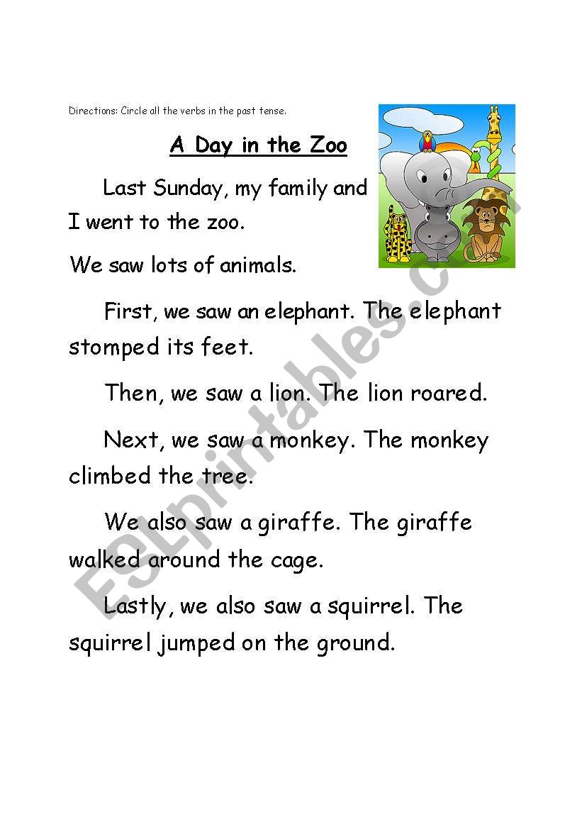 wild animals worksheet