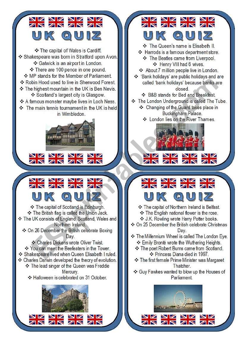 Indirect Questions Game - UK Knowledge Quiz