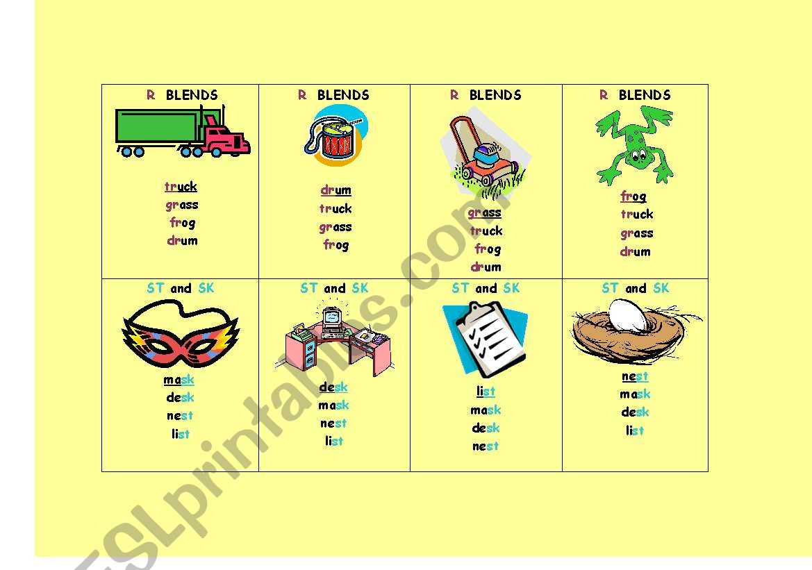 Phonetics Go Fish Game worksheet