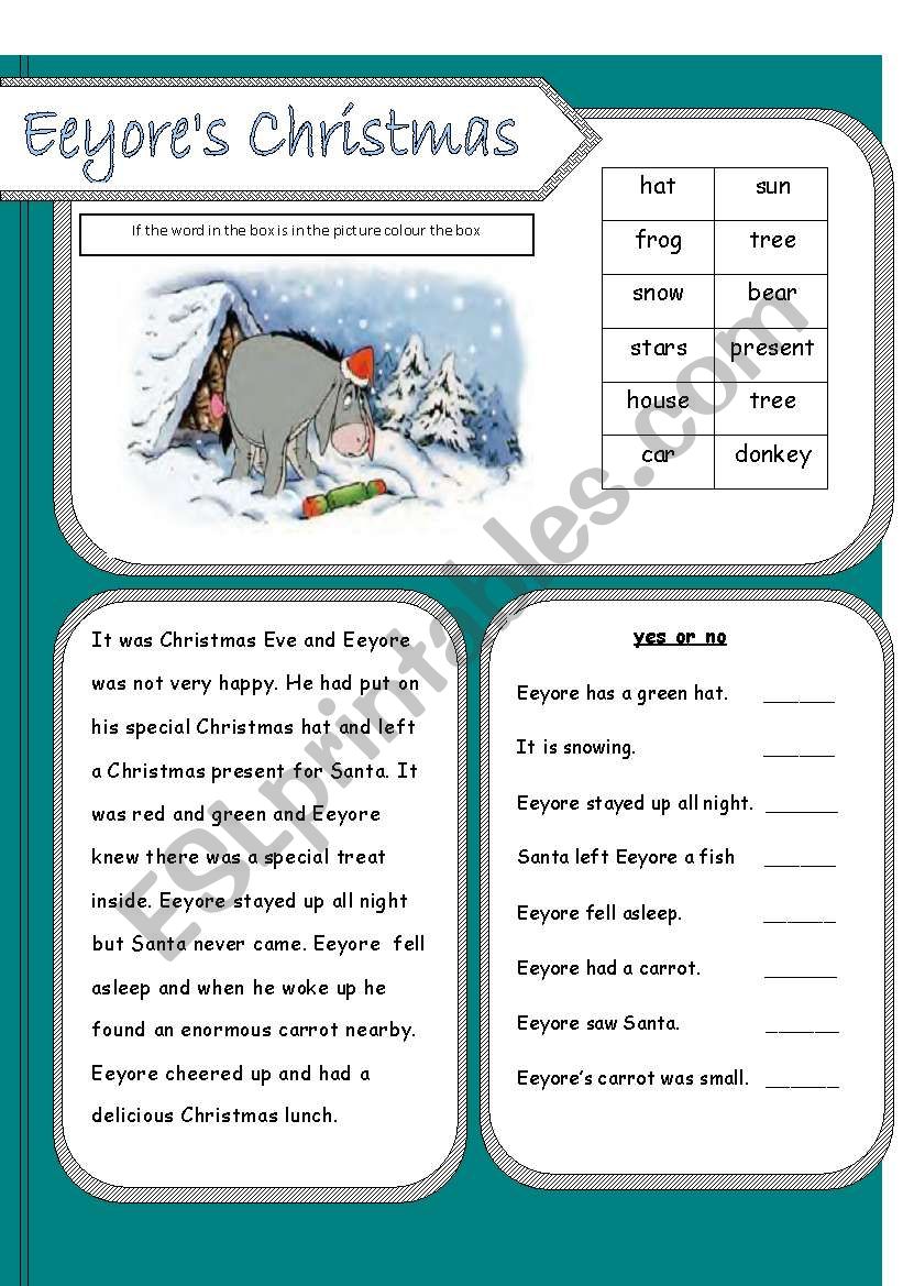 Working with words worksheet