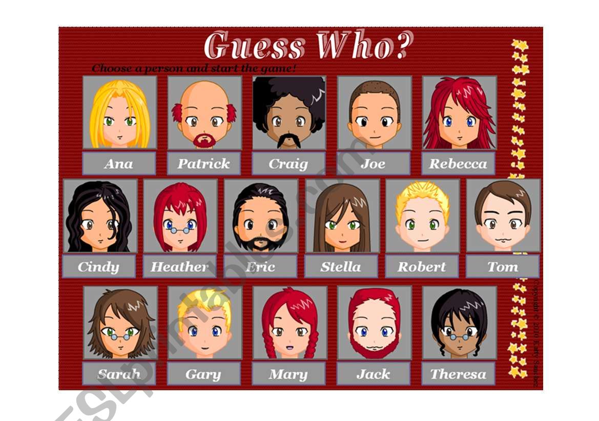 guess-who-game-board-1-of-2-esl-worksheet-by-purpleflower