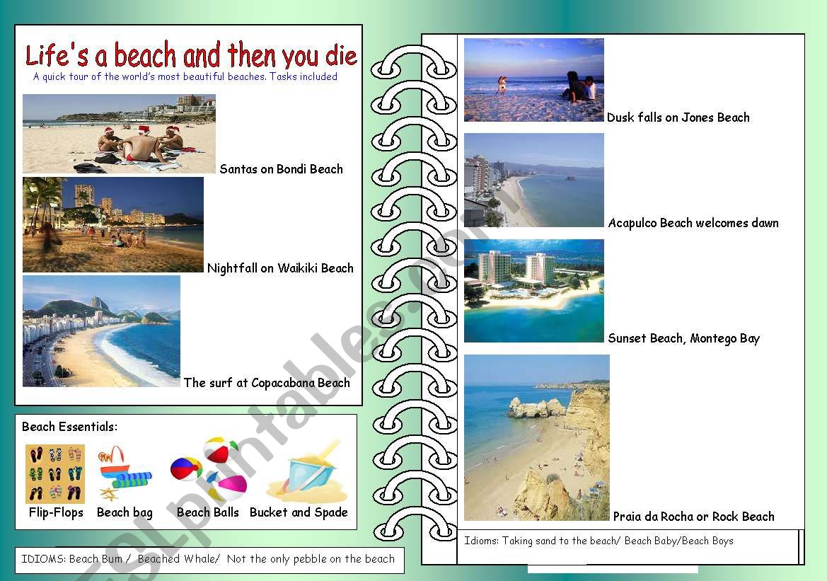 Life is a Beach and then you die