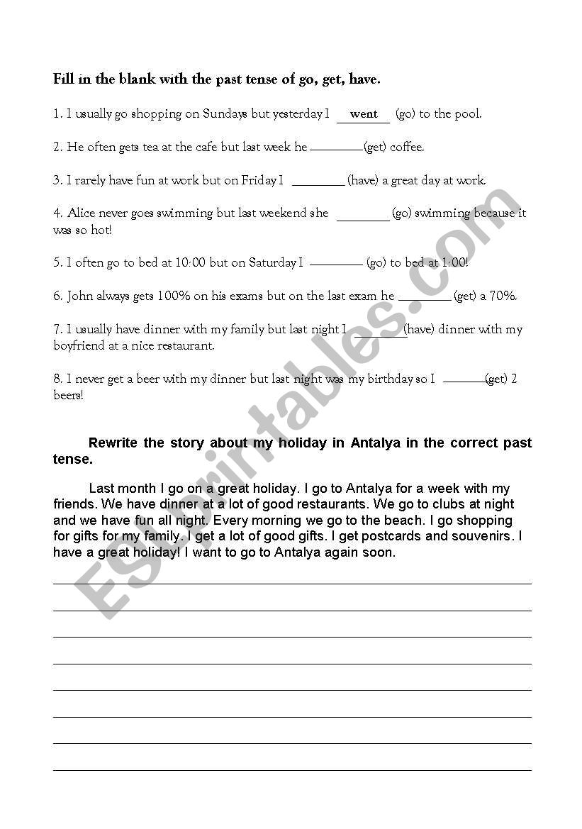 english-worksheets-past-tense-go-have-get