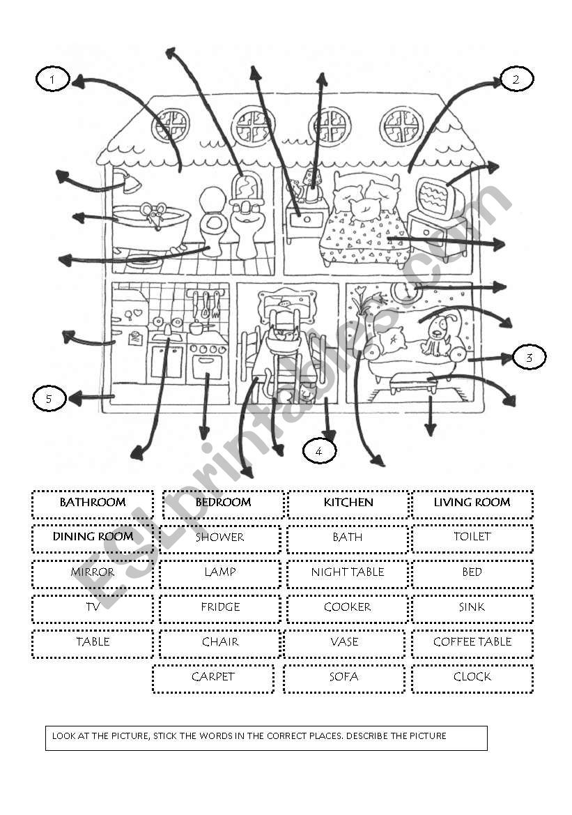 LOOK AND MATCH worksheet