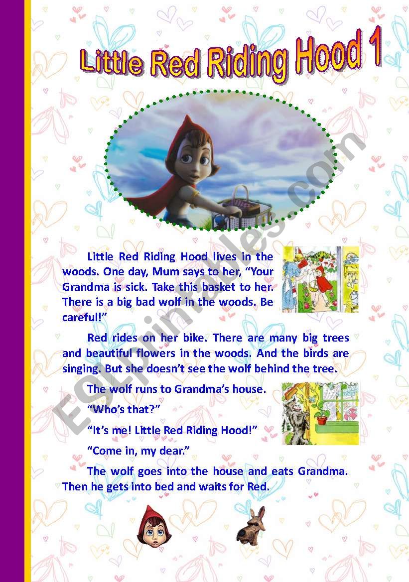 Little Red Riding Hood-1 worksheet