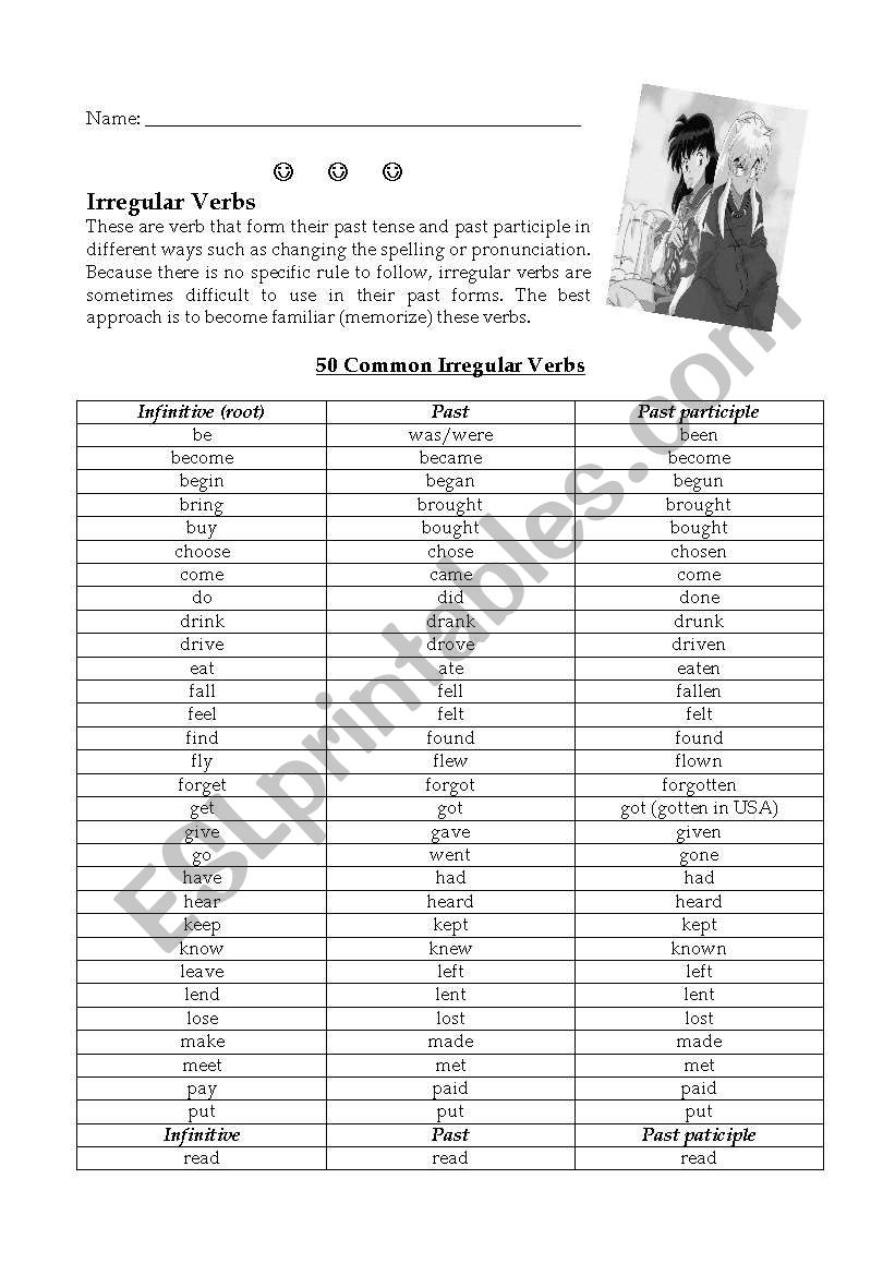 list-of-irregular-verbs-esl-worksheet-by-givanne
