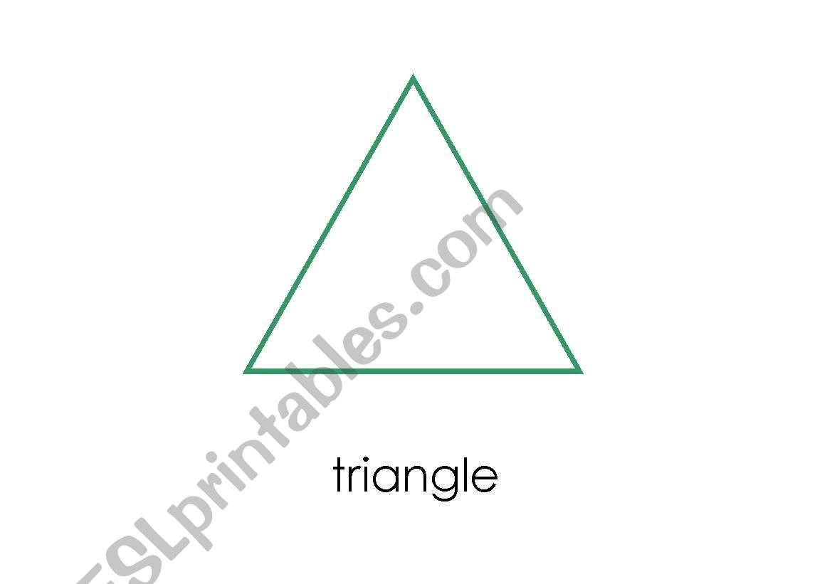 shapes worksheet