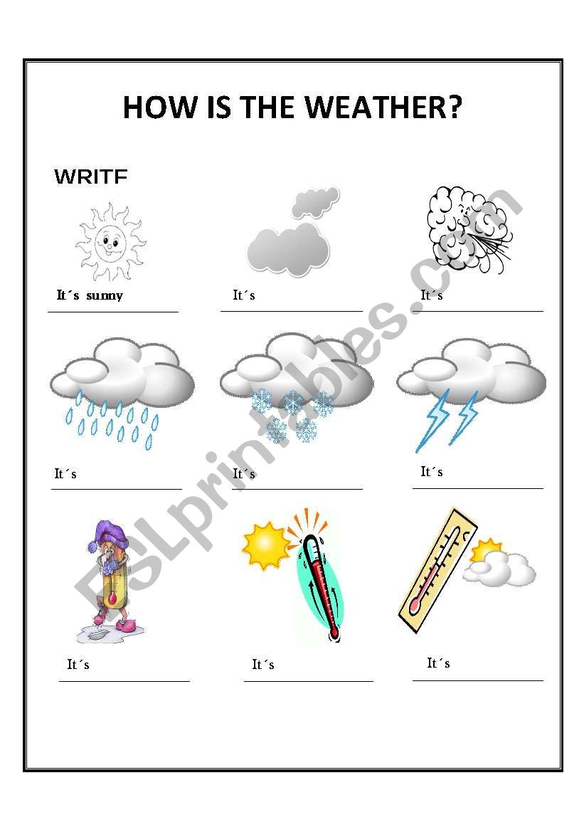 weather 2 worksheet