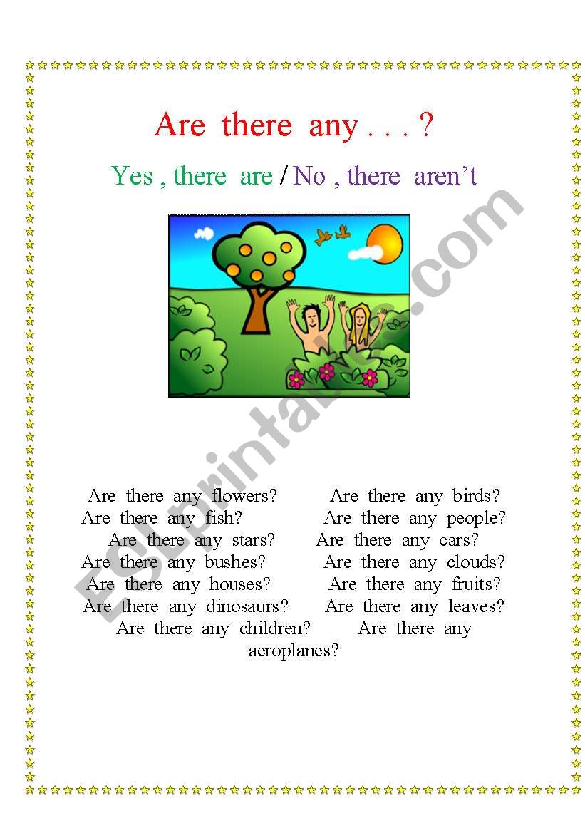 There are - There arenÂ´t worksheet